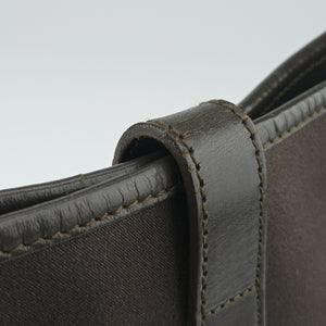 Pre-owned Gucci Jackie Brown Canvas × Leather 001 33 shoulderbag | stylenewstar