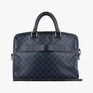 Pre-owned Louis Vuitton Porte-Documents Jour NM Noir Damier Graphite N48260 handbag | stylenewstar