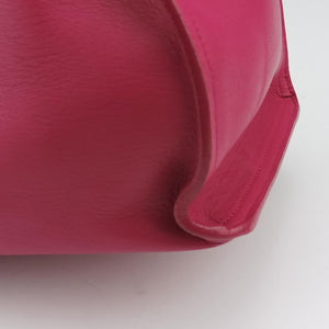 Pre-owned Yves Saint Laurent Y Ligne Petit Cabas Rose Leather 311210 shoulderbag | stylenewstar