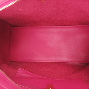 Pre-owned Yves Saint Laurent Y Ligne Petit Cabas Rose Leather 311210 shoulderbag | stylenewstar