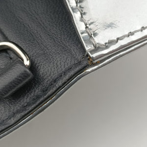 Pre-owned Christian Dior Diorama Silver Leather shoulderbag | stylenewstar