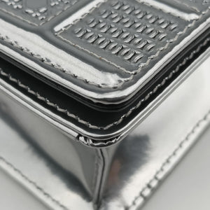 Pre-owned Christian Dior Diorama Silver Leather shoulderbag | stylenewstar