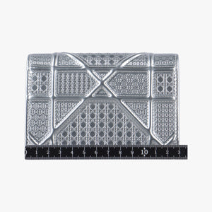 Pre-owned Christian Dior Diorama Silver Leather shoulderbag | stylenewstar