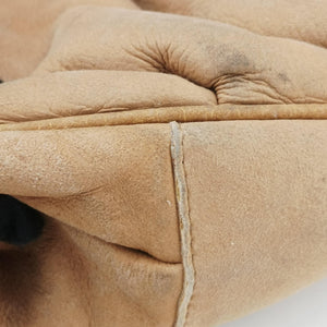 Secondhand Fendi Mia Beige Suede 8BR616 shoulderbag | stylenewstar