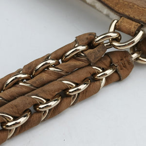 Secondhand Fendi Mia Beige Suede 8BR616 shoulderbag | stylenewstar