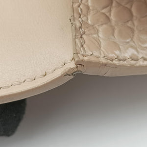 Pre-owned Yves Saint Laurent SUNSET Beige Leather 452157 shoulderbag | stylenewstar