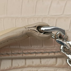 Pre-owned Yves Saint Laurent SUNSET Beige Leather 452157 shoulderbag | stylenewstar