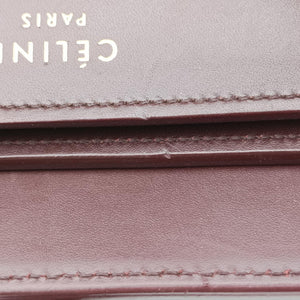 Pre-owned Celine Luggage Micro shopper Pink x Brown x Orange ponyhair handbag | stylenewstar