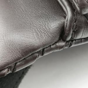 Secondhand Bottega Veneta Intrecciato Black lambskin handbag | stylenewstar