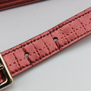 Pre-owned Christian Dior Diorama Red Patent shoulderbag | stylenewstar