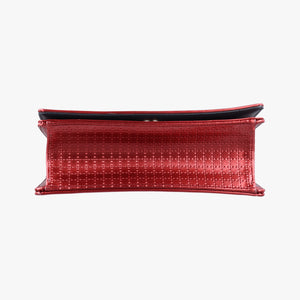 Pre-owned Christian Dior Diorama Red Patent shoulderbag | stylenewstar