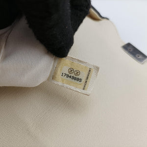 Secondhand Chanel BOY CHANEL Black×beige Leather A67087 shoulderbag | stylenewstar