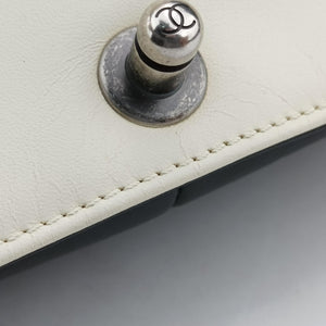 Secondhand Chanel BOY CHANEL Black×beige Leather A67087 shoulderbag | stylenewstar