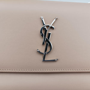 Secondhand Yves Saint Laurent SUNSET Beige Leather 442906 shoulderbag | stylenewstar
