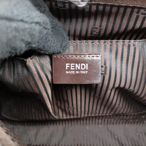 Pre-owned Fendi 2 JOURS Multicolour leather×ponyhair 8BH250 shoulderbag | stylenewstar