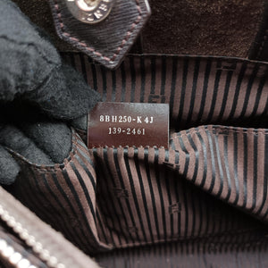 Pre-owned Fendi 2 JOURS Multicolour leather×ponyhair 8BH250 shoulderbag | stylenewstar