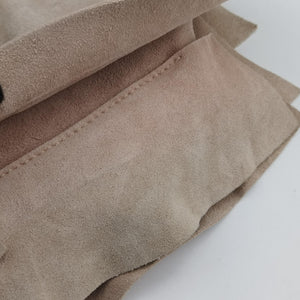 Pre-owned Yves Saint Laurent Mombasa Beige Suede 129134 shoulderbag | stylenewstar