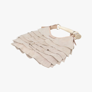 Pre-owned Yves Saint Laurent Mombasa Beige Suede 129134 shoulderbag | stylenewstar