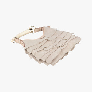 Pre-owned Yves Saint Laurent Mombasa Beige Suede 129134 shoulderbag | stylenewstar