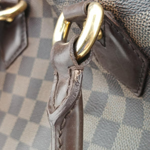 Pre-owned Louis Vuitton SALEYA MM EBENE Damier Canvas N51182 handbag | stylenewstar