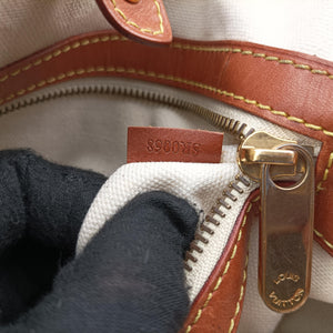 Pre-owned Louis Vuitton Sac Rayures GM brown ×multicolor Monogram Tissue M56385 handbag | stylenewstar