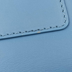 Pre-owned Yves Saint Laurent Small Betty Flap Blue Leather 314516 shoulderbag | stylenewstar