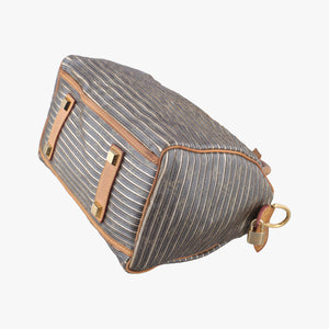 Secondhand Louis Vuitton Eden Speedy Bandouliere 30 Argent Monogram Eden Canvas M40358 handbag | stylenewstar