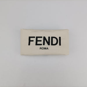 Pre-owned Fendi Zucchino Glitter Logo Multicolour canvas 8BL068 handbag | stylenewstar