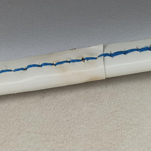 Vintage Fendi Stripe Calfhair and Velvet White Patent 8BN165 handbag | stylenewstar