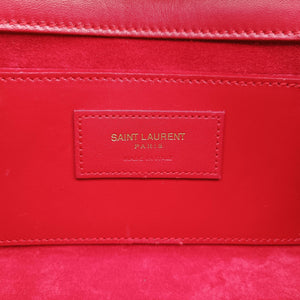 Pre-owned Yves Saint Laurent KATE Red Leather 354120 shoulderbag | stylenewstar