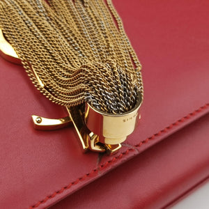 Pre-owned Yves Saint Laurent KATE Red Leather 354120 shoulderbag | stylenewstar