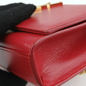 Pre-owned Yves Saint Laurent KATE Red Leather 354120 shoulderbag | stylenewstar