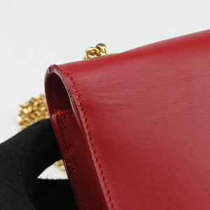 Pre-owned Yves Saint Laurent KATE Red Leather 354120 shoulderbag | stylenewstar