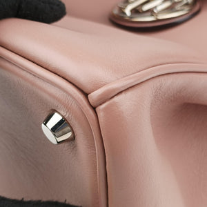 Pre-owned Christian Dior Diorissimo Pink Leather shoulderbag | stylenewstar