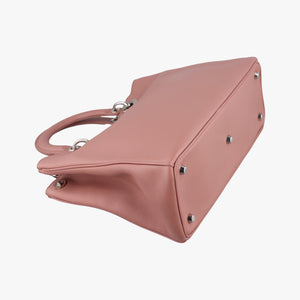 Pre-owned Christian Dior Diorissimo Pink Leather shoulderbag | stylenewstar