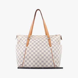 Pre-owned Louis Vuitton TOTALLY MM AZUR Damier Canvas N51262 shoulderbag | stylenewstar