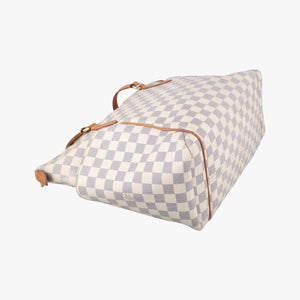 Pre-owned Louis Vuitton TOTALLY MM AZUR Damier Canvas N51262 shoulderbag | stylenewstar
