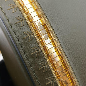 Pre-owned Louis Vuitton Twist PM Green leather M54746 shoulderbag | stylenewstar