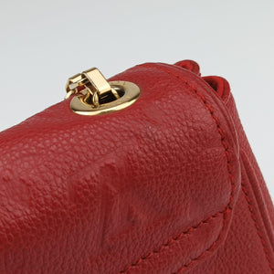 Pre-owned Louis Vuitton Saint-Germain BB red Monogram Empreinte M94553 shoulderbag | stylenewstar