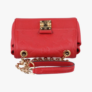 Pre-owned Louis Vuitton Saint-Germain BB red Monogram Empreinte M94553 shoulderbag | stylenewstar