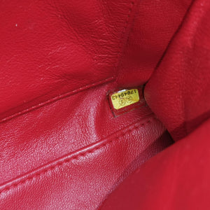 Pre-owned Chanel Matelasse Red Leather A67620 shoulderbag | stylenewstar