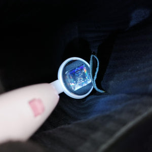 Pre-owned Fendi Petite 2 JOURS Black x Multicolor Leather 8BH253 shoulderbag | stylenewstar