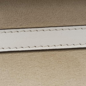 Secondhand Fendi studded Kan I White Leather 8M0381 shoulderbag | stylenewstar