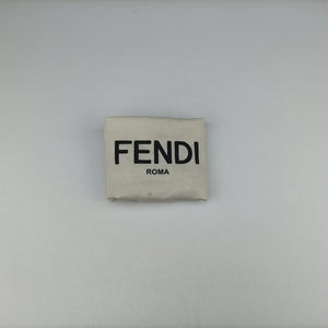 Secondhand Fendi studded Kan I White Leather 8M0381 shoulderbag | stylenewstar