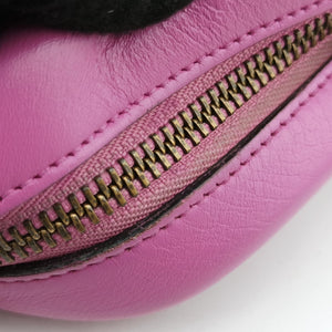 Pre-owned Gucci GG Marmont Pink Leather 448065 shoulderbag | stylenewstar