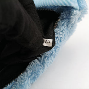 Pre-owned Prada Re-Edition2000 Blue Terry cloth 1NE515 handbag | stylenewstar