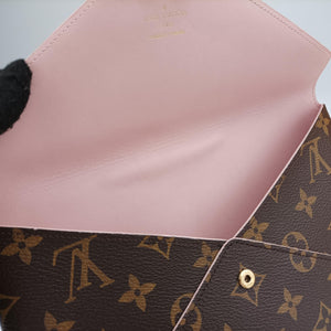 Secondhand Louis Vuitton Pochette Kirigami Brown Monogram Canvas M62034 clutchbag | stylenewstar