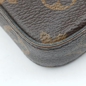 Pre-owned Louis Vuitton Pochette FéLICIE Brown Monogram Canvas M61276 shoulderbag | stylenewstar