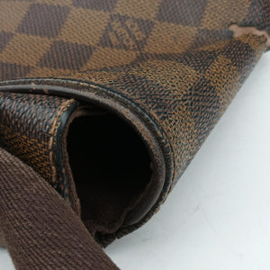 Vintage Louis Vuitton BROOKLYN MM EBENE Damier Canvas N51211 shoulderbag | stylenewstar