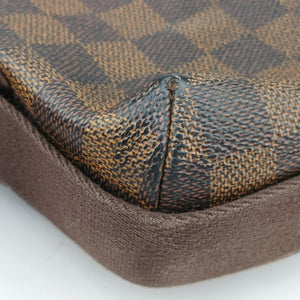 Vintage Louis Vuitton BROOKLYN MM EBENE Damier Canvas N51211 shoulderbag | stylenewstar